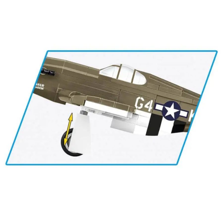 WW2 - Mustang P-51B (158 Pcs)