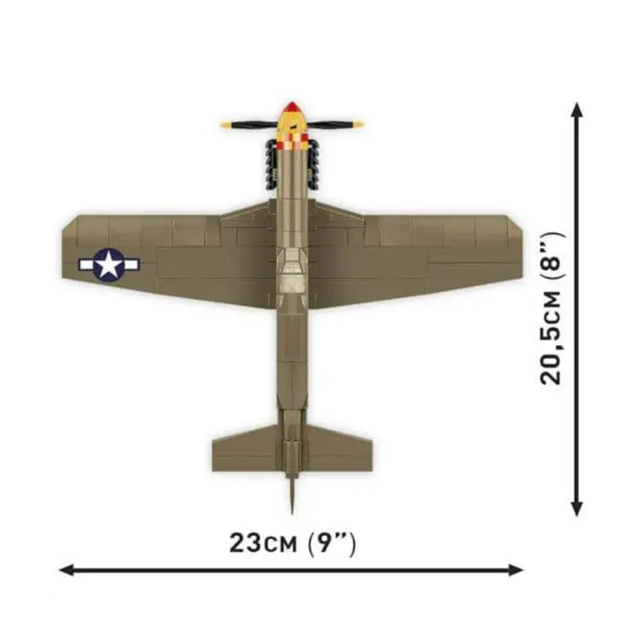 WW2 - Mustang P-51B (158 Pcs)
