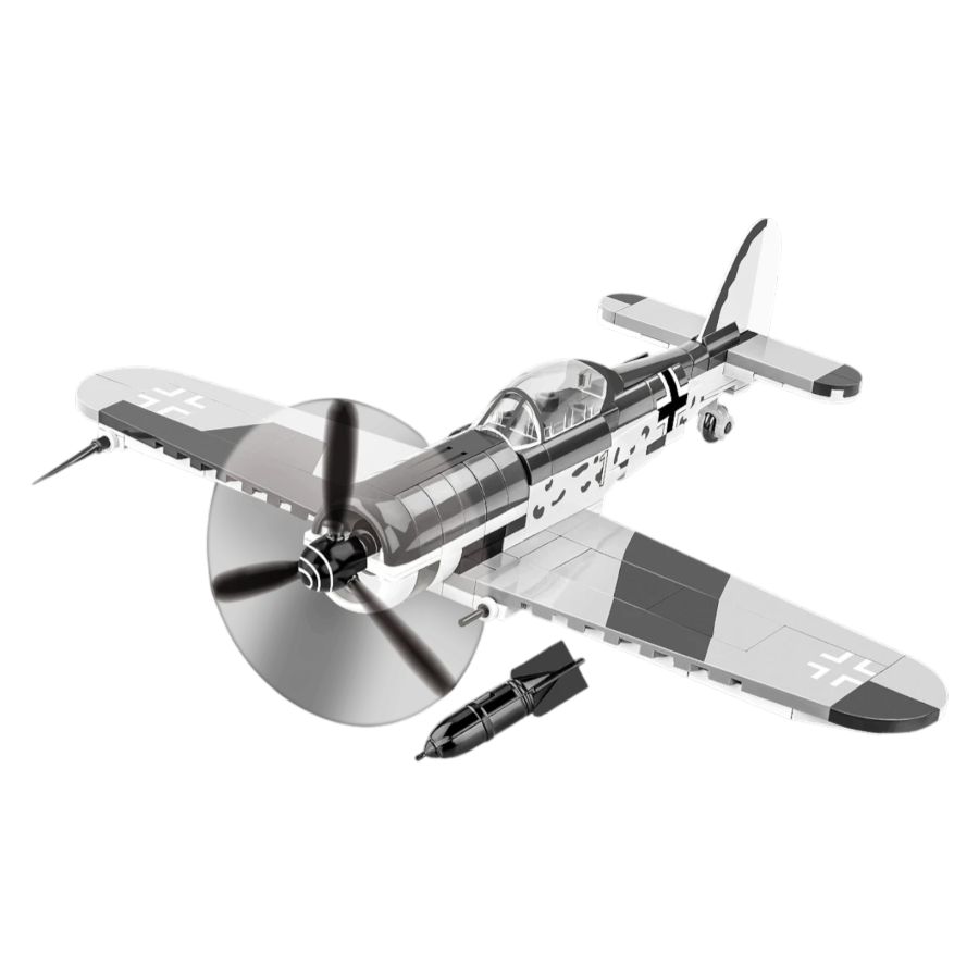 World War 2 - Focke-Wulf FW 190 F-8 Brick Kit (170 Pieces)