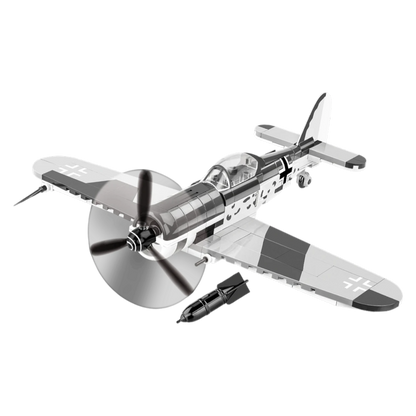 World War 2 - Focke-Wulf FW 190 F-8 Brick Kit (170 Pieces)