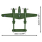 WW2 - Lockheed P-38 Lightning (335 Pcs)