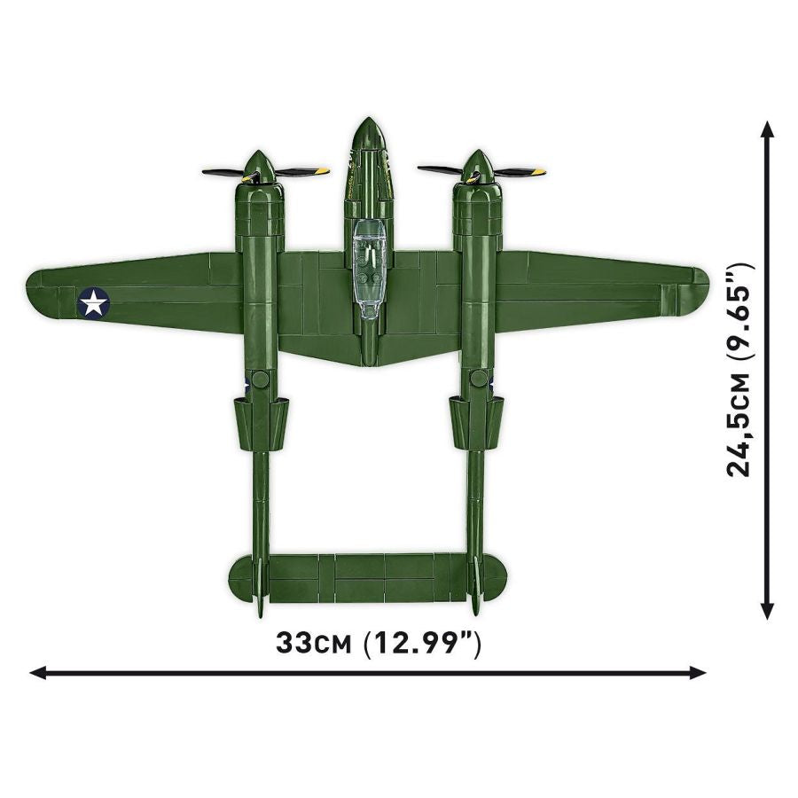 WW2 - Lockheed P-38 Lightning (335 Pcs)