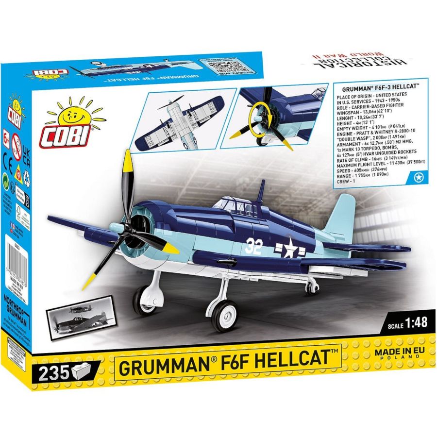 WW2 - Grumman F6F Hellcat (235 Pcs)