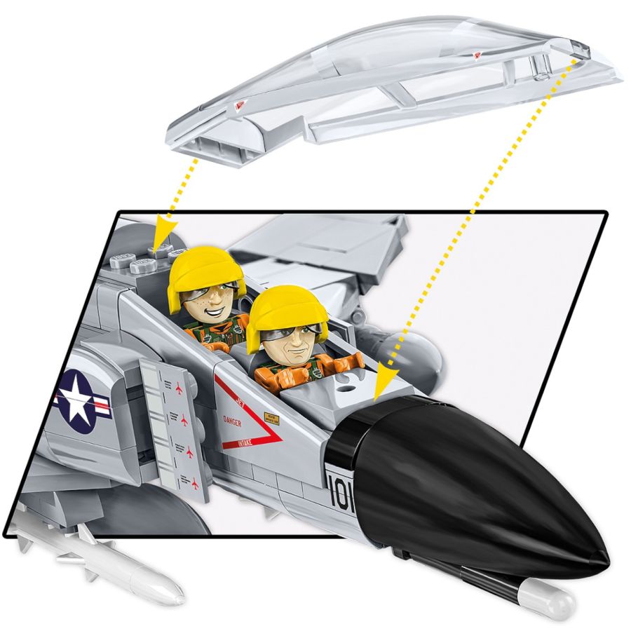 Armed Forces - F-4 Phantom II (703 Pcs)