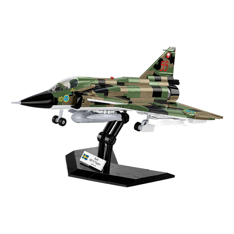 Armed Forces - SAAB AJS37 Viggen Brick Kit (911 Pieces)