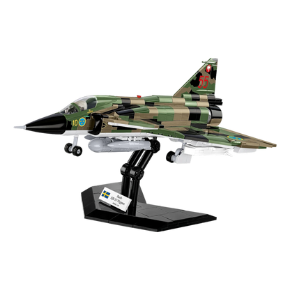 Armed Forces - SAAB AJS37 Viggen Brick Kit (911 Pieces)