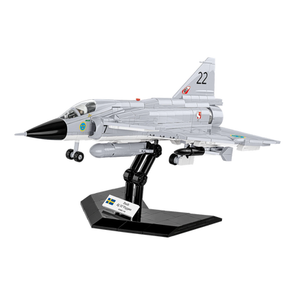 Armed Forces - SAAB AJ37 Viggen Brick Kit (881 Pieces)