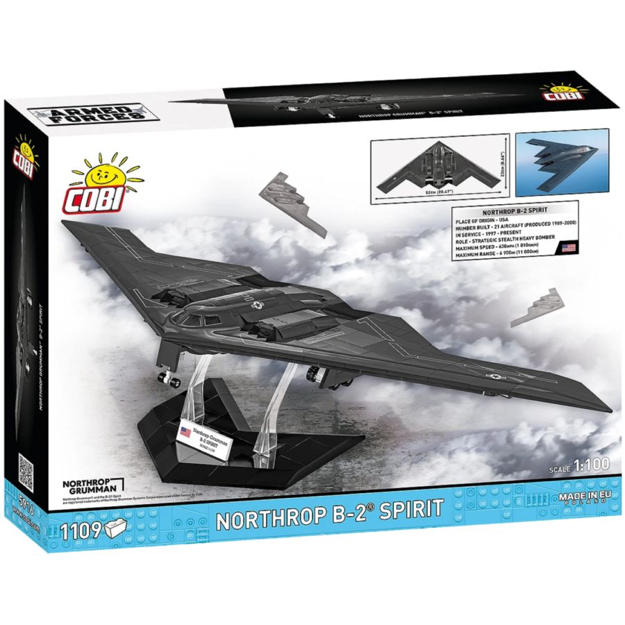 Armed Forces - Northrop Grumman B2 Brick Kit (1115 Pieces)