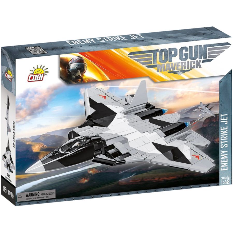 Top Gun: Maverick - Enemy Strike Jet Brick Kit (851 Pieces)