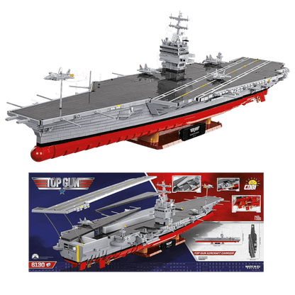 Top Gun - 1:300 Aircraft Carrier (6130 Piece Kit)