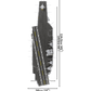 Top Gun - 1:300 Aircraft Carrier (6130 Piece Kit)