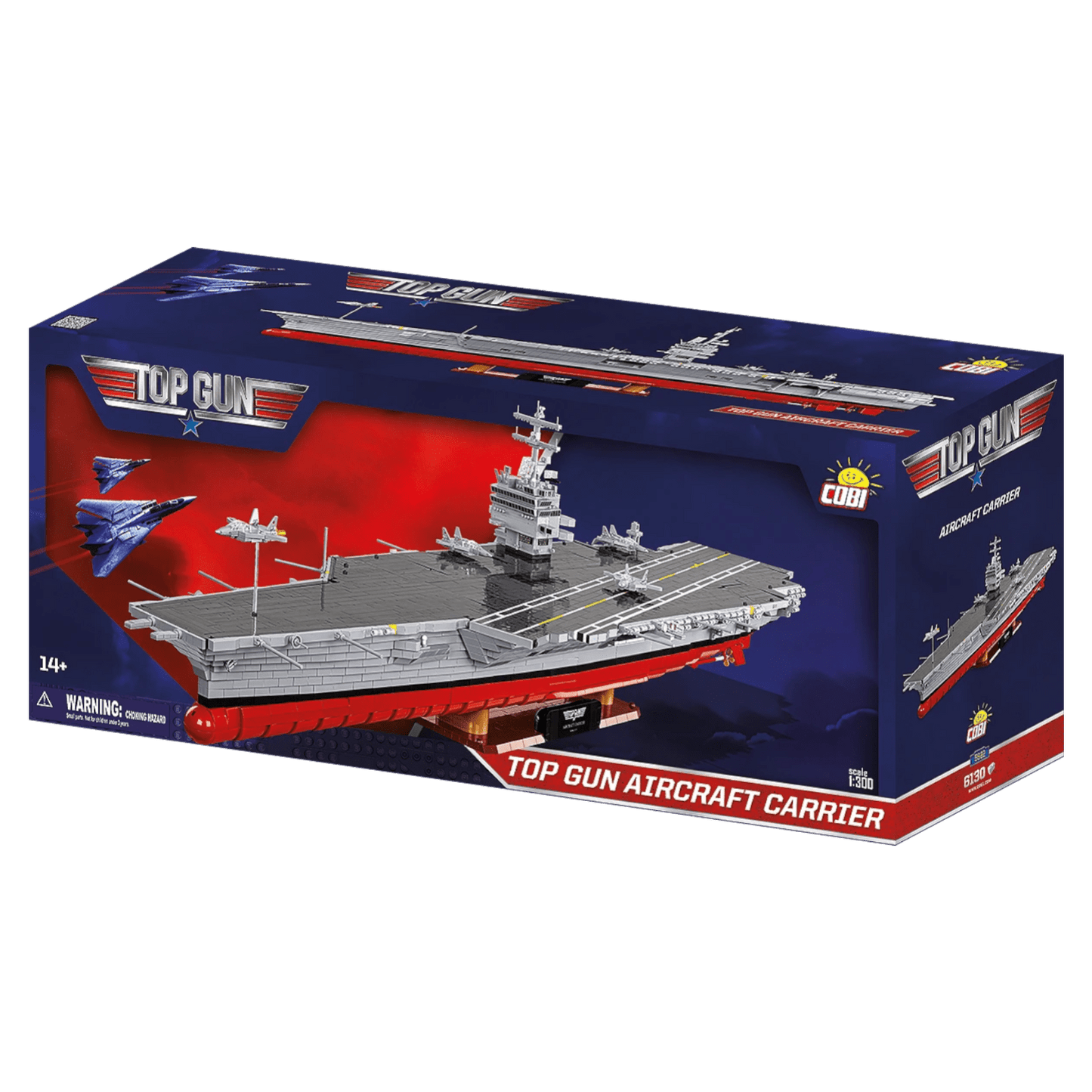 Top Gun - 1:300 Aircraft Carrier (6130 Piece Kit)