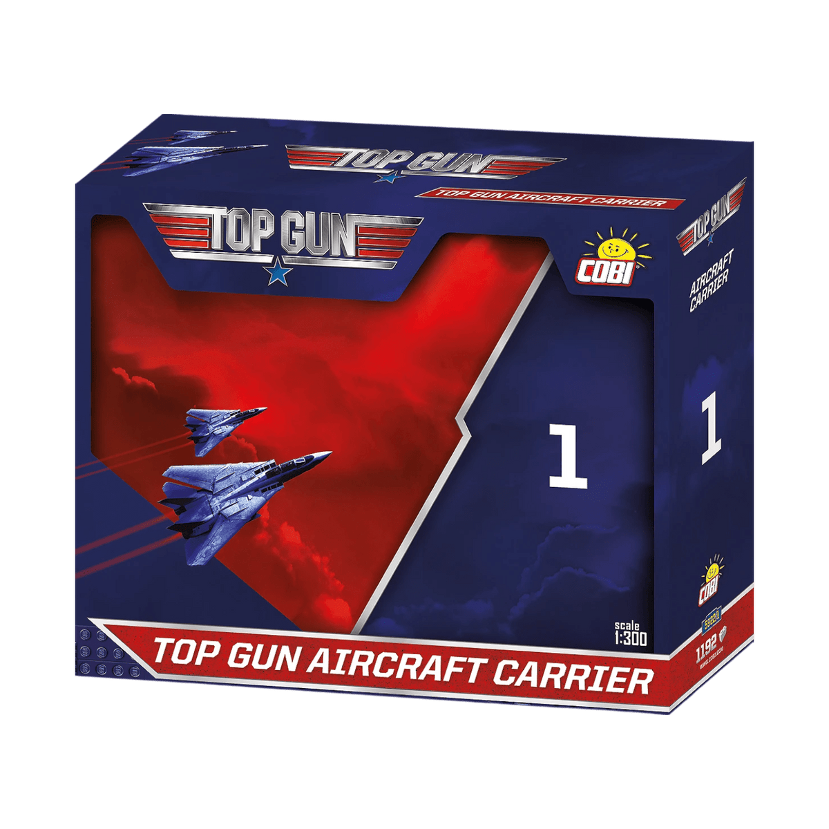 Top Gun - 1:300 Aircraft Carrier (6130 Piece Kit)