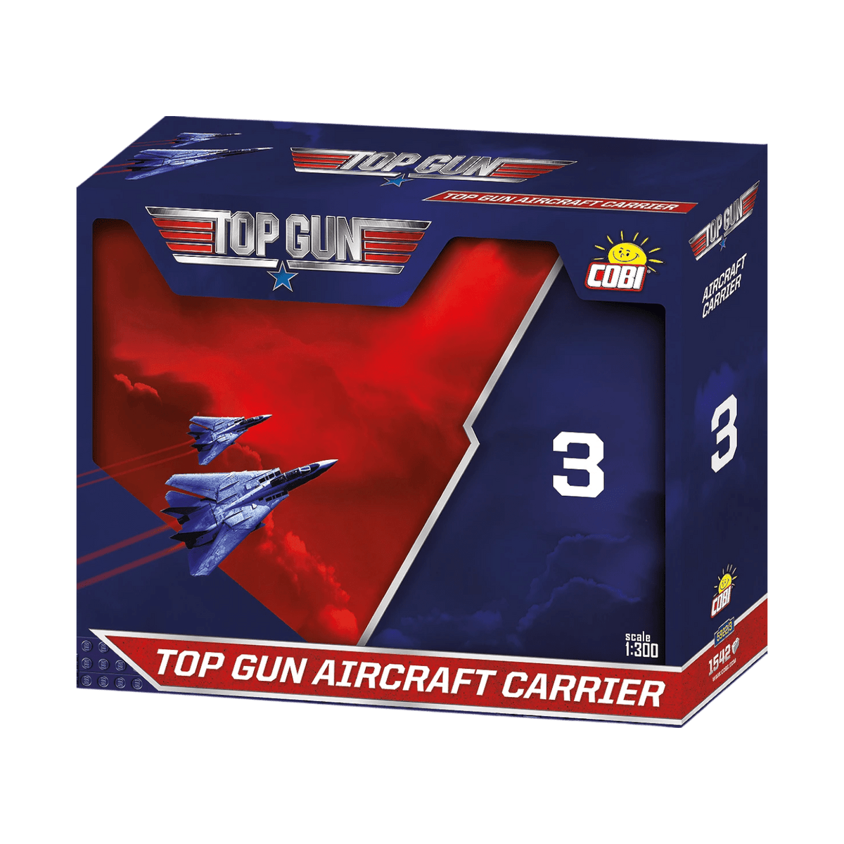 Top Gun - 1:300 Aircraft Carrier (6130 Piece Kit)