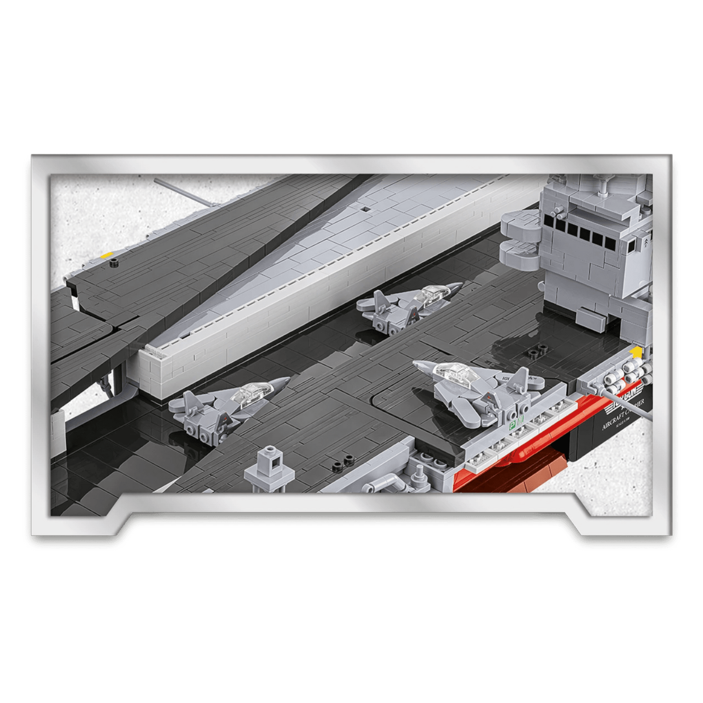 Top Gun - 1:300 Aircraft Carrier (6130 Piece Kit)