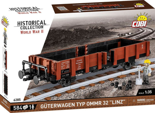 Trains - Güterwagen Type Ommr 32 "LINZ" (584 Piece Kit)