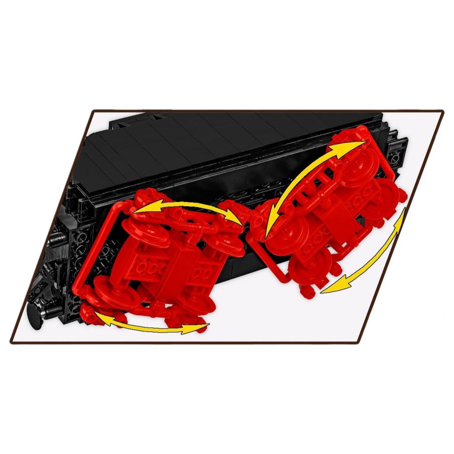 Trains - Steam Locomotive DR BR 03 (2721 Pcs)
