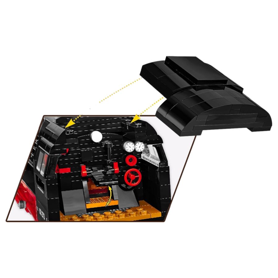 Trains - Steam Locomotive DR BR 03 (2721 Pcs)