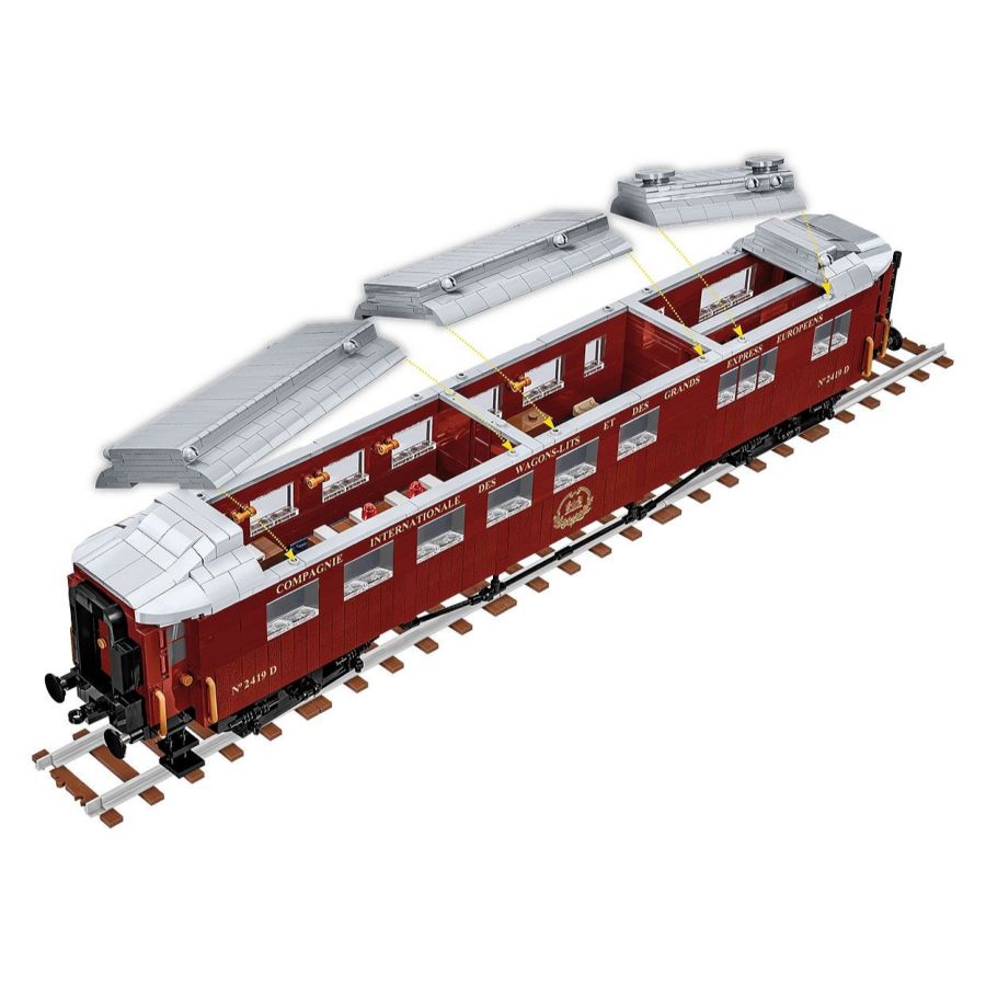 Trains - 1918 Compiegne Wagon (1927 Pcs)
