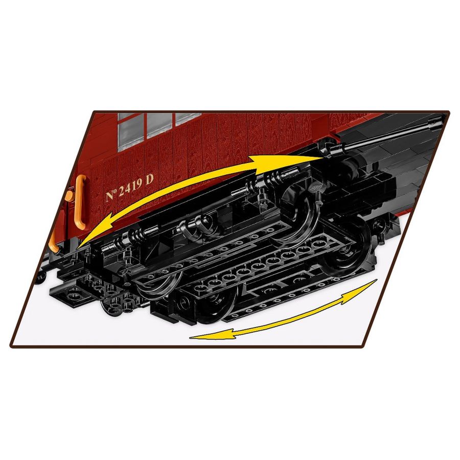 Trains - 1918 Compiegne Wagon (1927 Pcs)