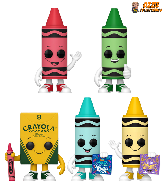 Crayola Bundle - 5 POP! Vinyls