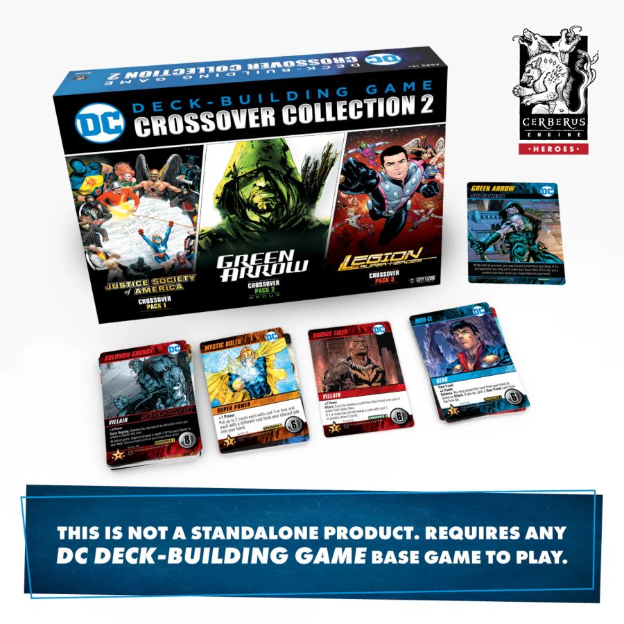 DC Comics - Crossover Collection #2 Deck-Building Game [Expansion]