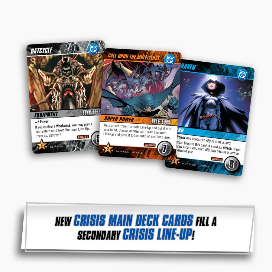 DC - Crisis Expansion Pack 5 Death Metal Deck-Building Game