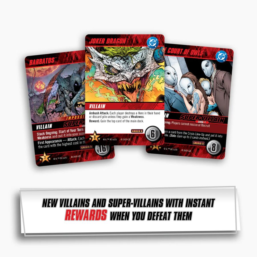 DC - Crisis Expansion Pack 5 Death Metal Deck-Building Game