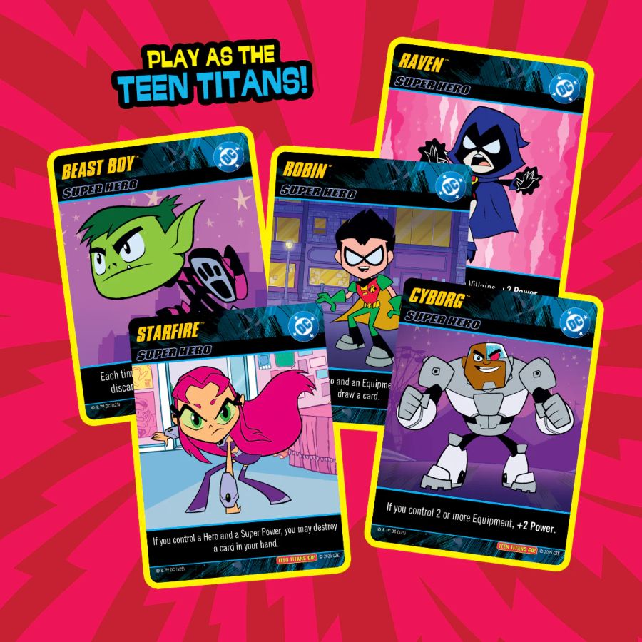 DC - Teen Titans Go! Deck-Building Game