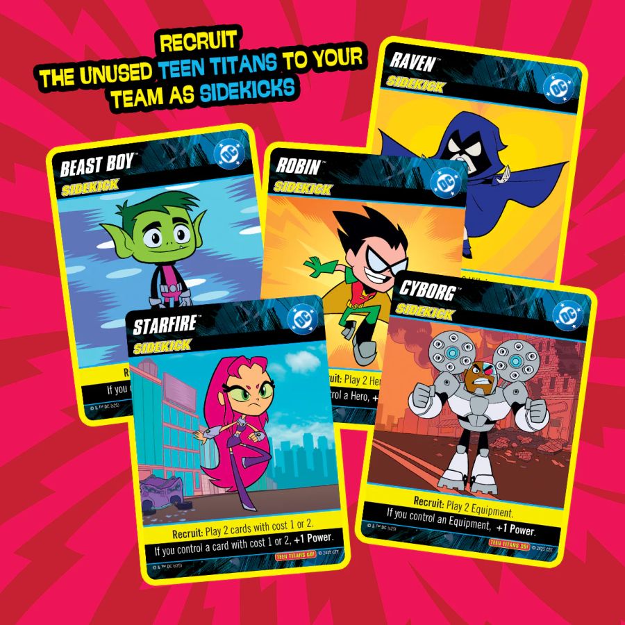 DC - Teen Titans Go! Deck-Building Game