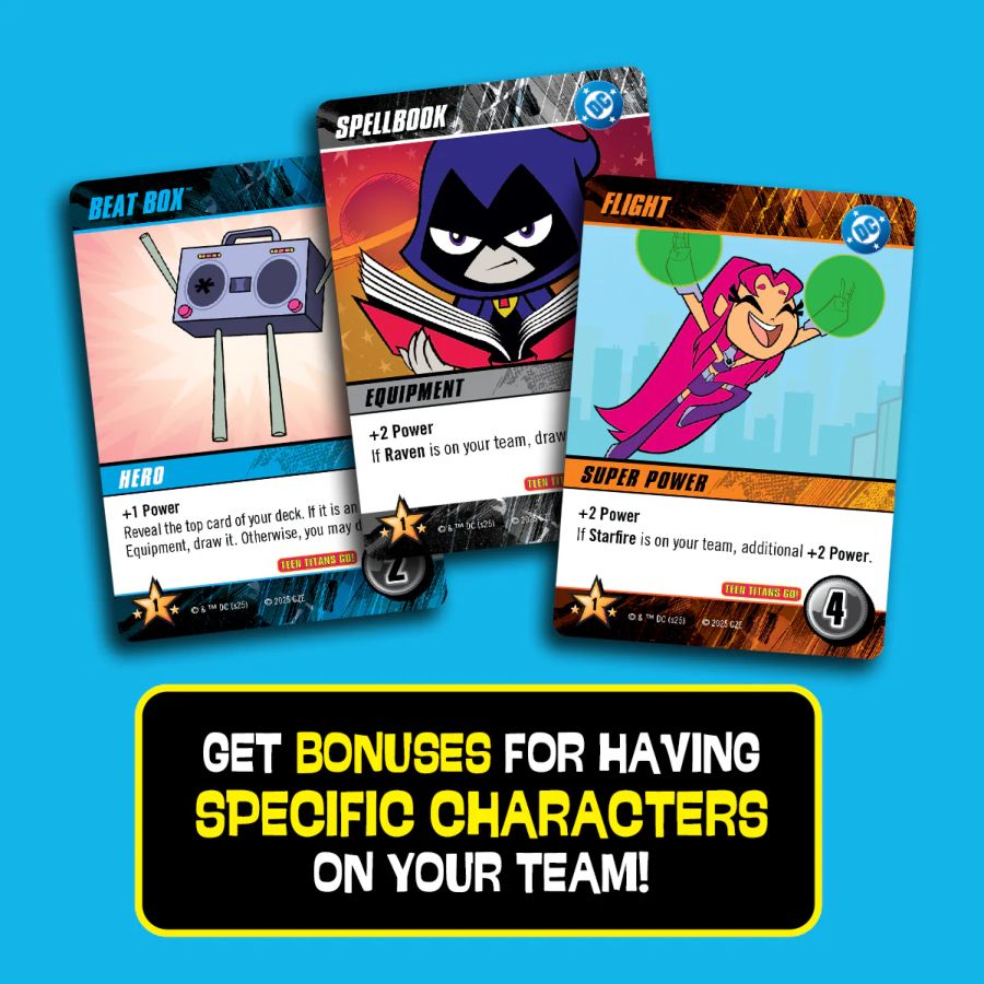 DC - Teen Titans Go! Deck-Building Game