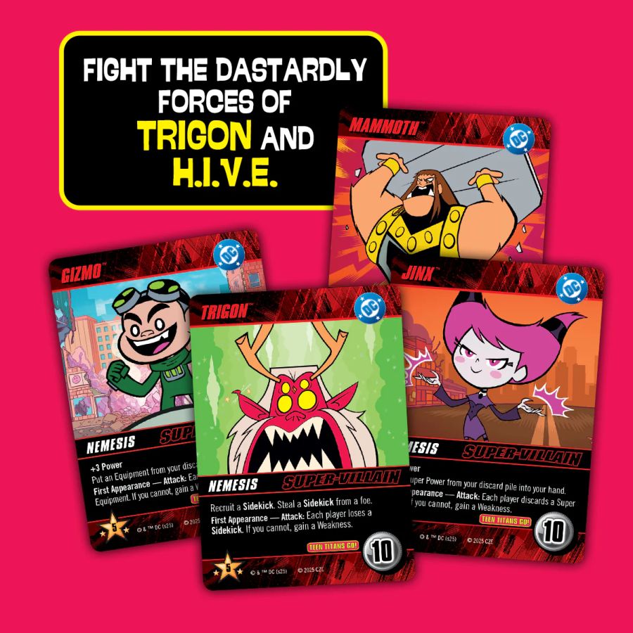 DC - Teen Titans Go! Deck-Building Game