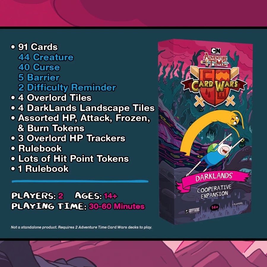 Adventure Time - Card Wars DarkLands Cooperative Expansion