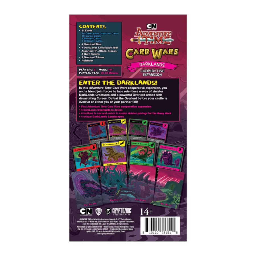 Adventure Time - Card Wars DarkLands Cooperative Expansion