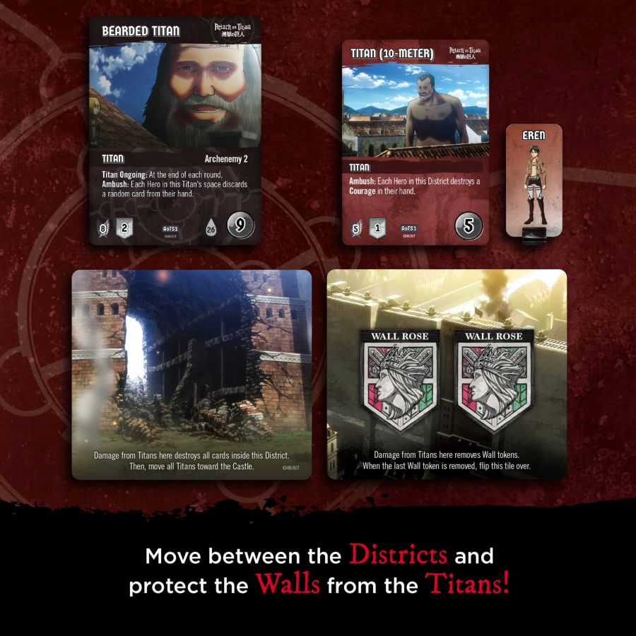 Attack On Titan - Deck-Building Game (Season 1)