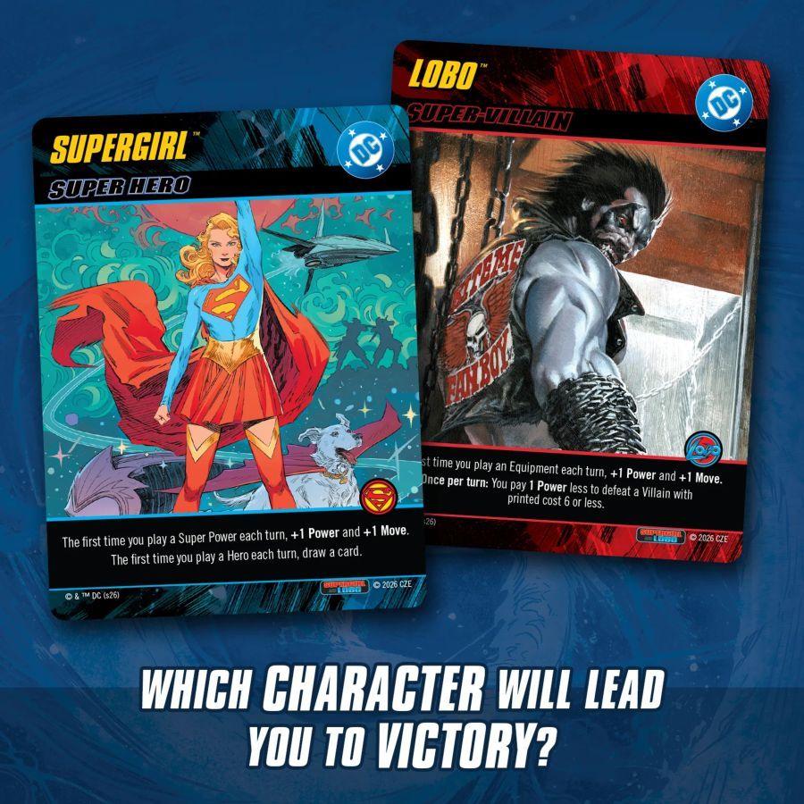 DC Comics - The Adventures of Supergirl and Lobo Deck-Building Game
