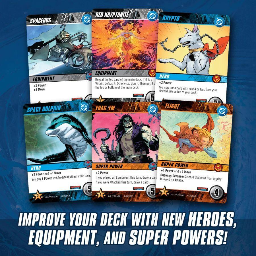 DC Comics - The Adventures of Supergirl and Lobo Deck-Building Game