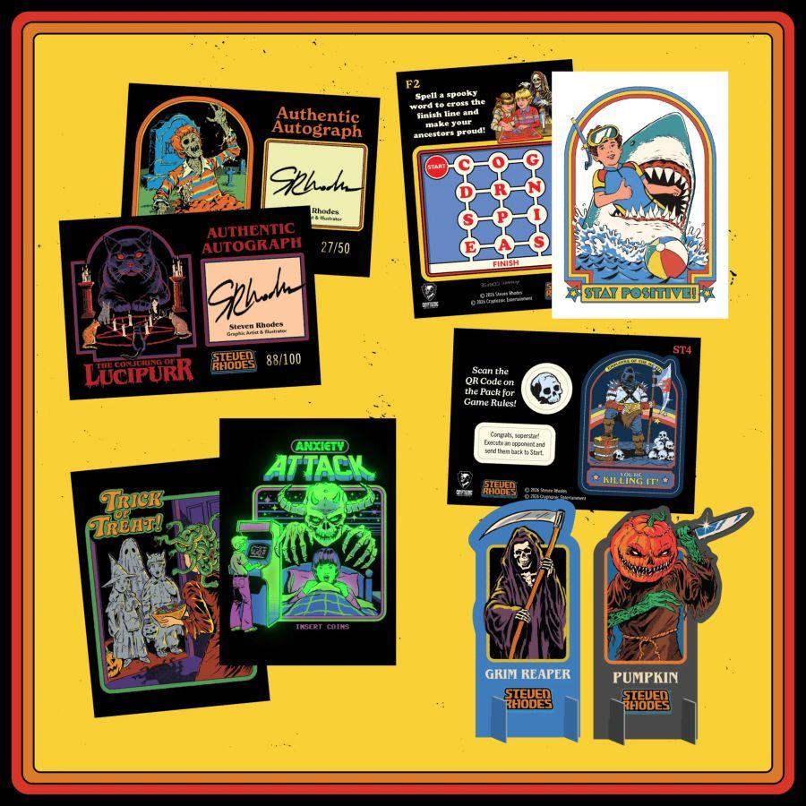 Steven Rhodes - Frightful Fun Playpaks (Series 1) (Display of 24)