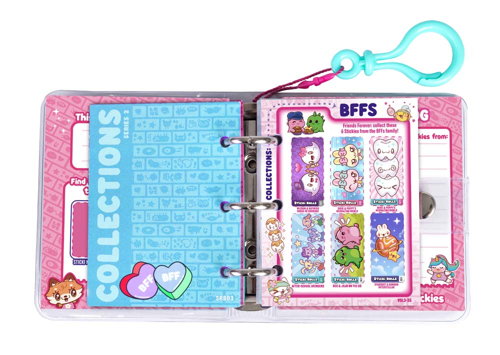Sticki Rolls Sticki Book Pack Series 3