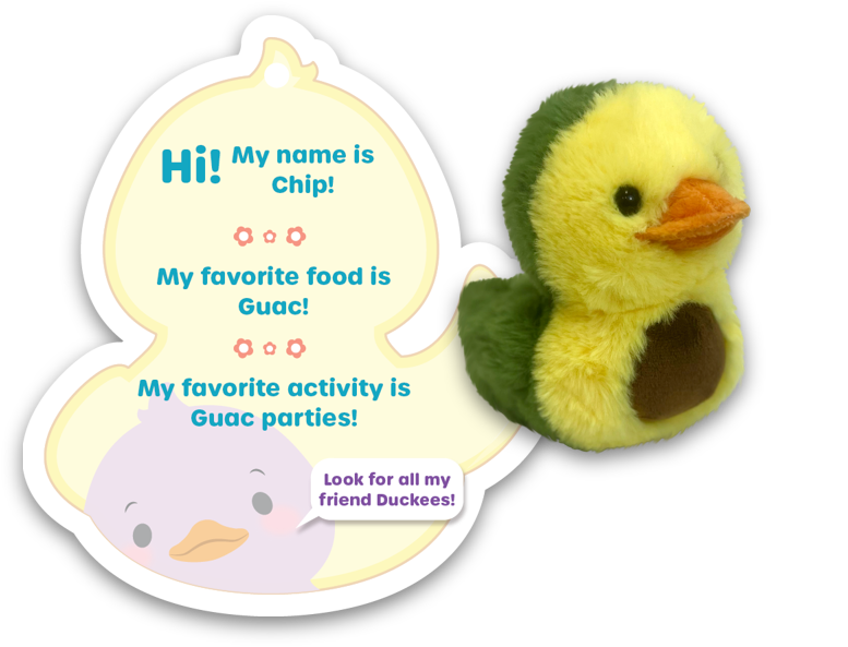 Duckees 7" Core Plush Assortment