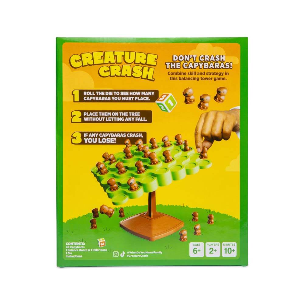 Creature Crash: The Capybara Toppling Tower Game