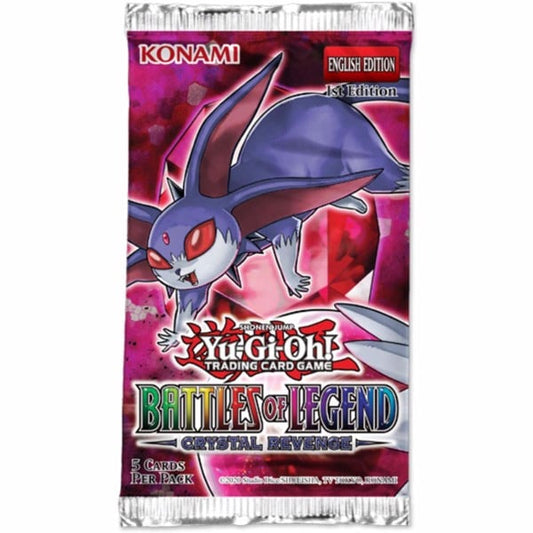 YU-GI-OH! TCG Battles of Legends: Crystal Revenge Booster Pack