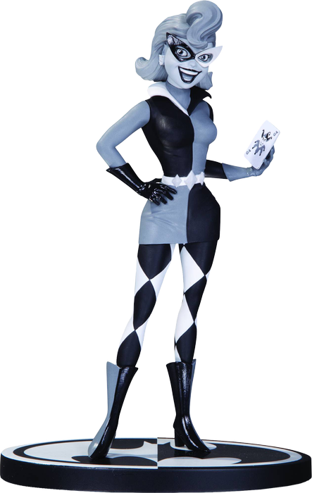 DC - Harley Quinn Black & White Statue by Paul Dini