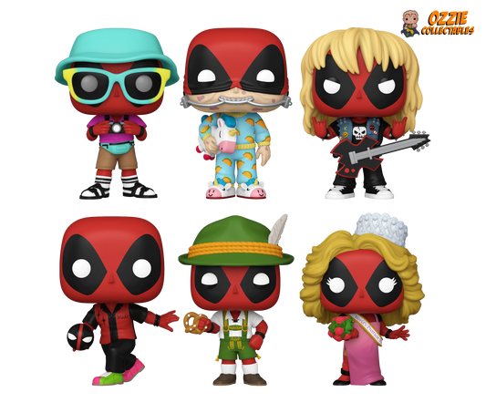 Deadpool 2024 Bundle - 6 POP! Vinyls