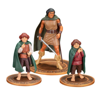 The Lord of the Rings: Animated Film - Frodo, Aragorn and Samwise PVC Figure Set