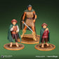 The Lord of the Rings: Animated Film - Frodo, Aragorn and Samwise PVC Figure Set