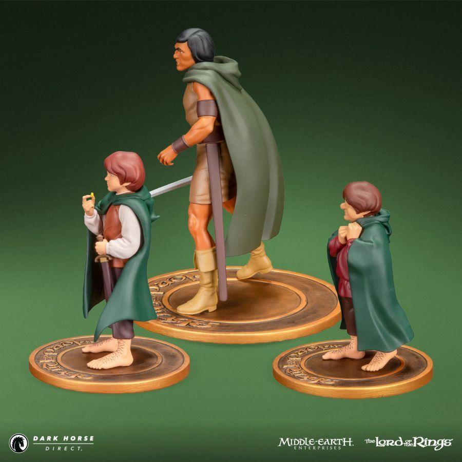 The Lord of the Rings: Animated Film - Frodo, Aragorn and Samwise PVC Figure Set