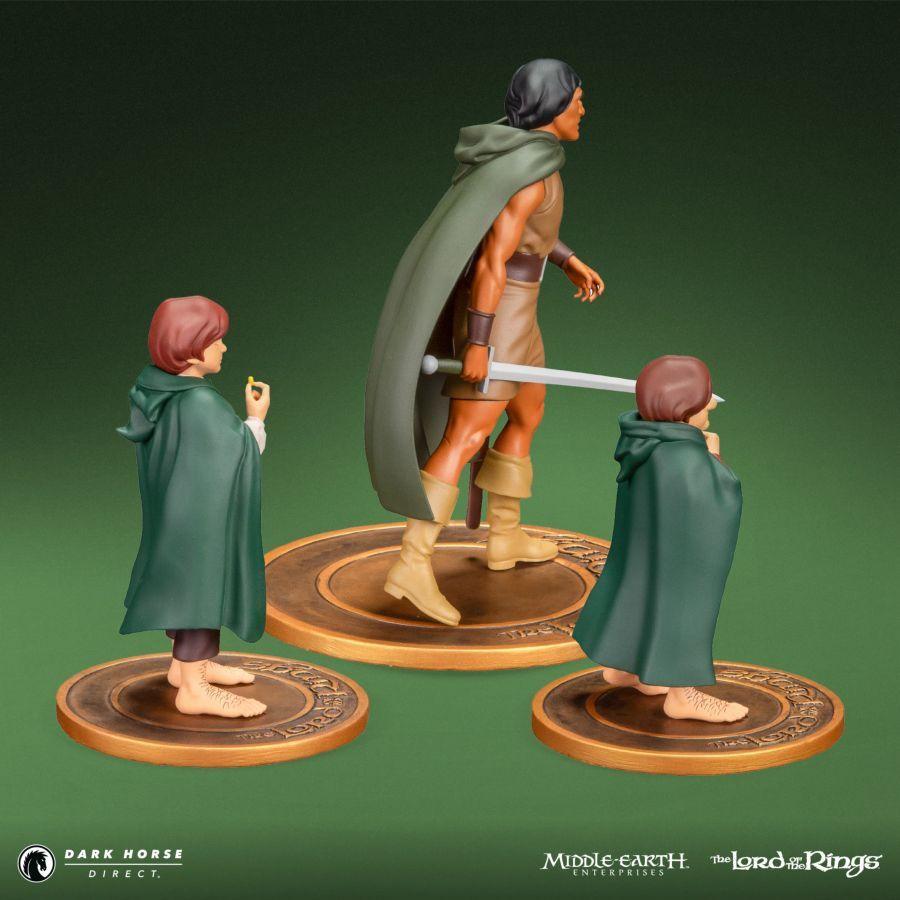 The Lord of the Rings: Animated Film - Frodo, Aragorn and Samwise PVC Figure Set
