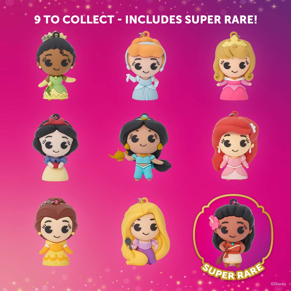 Clippies Disney Princess Bag Tag