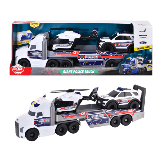 Dickie Toys - Giant Police Truck 70cm